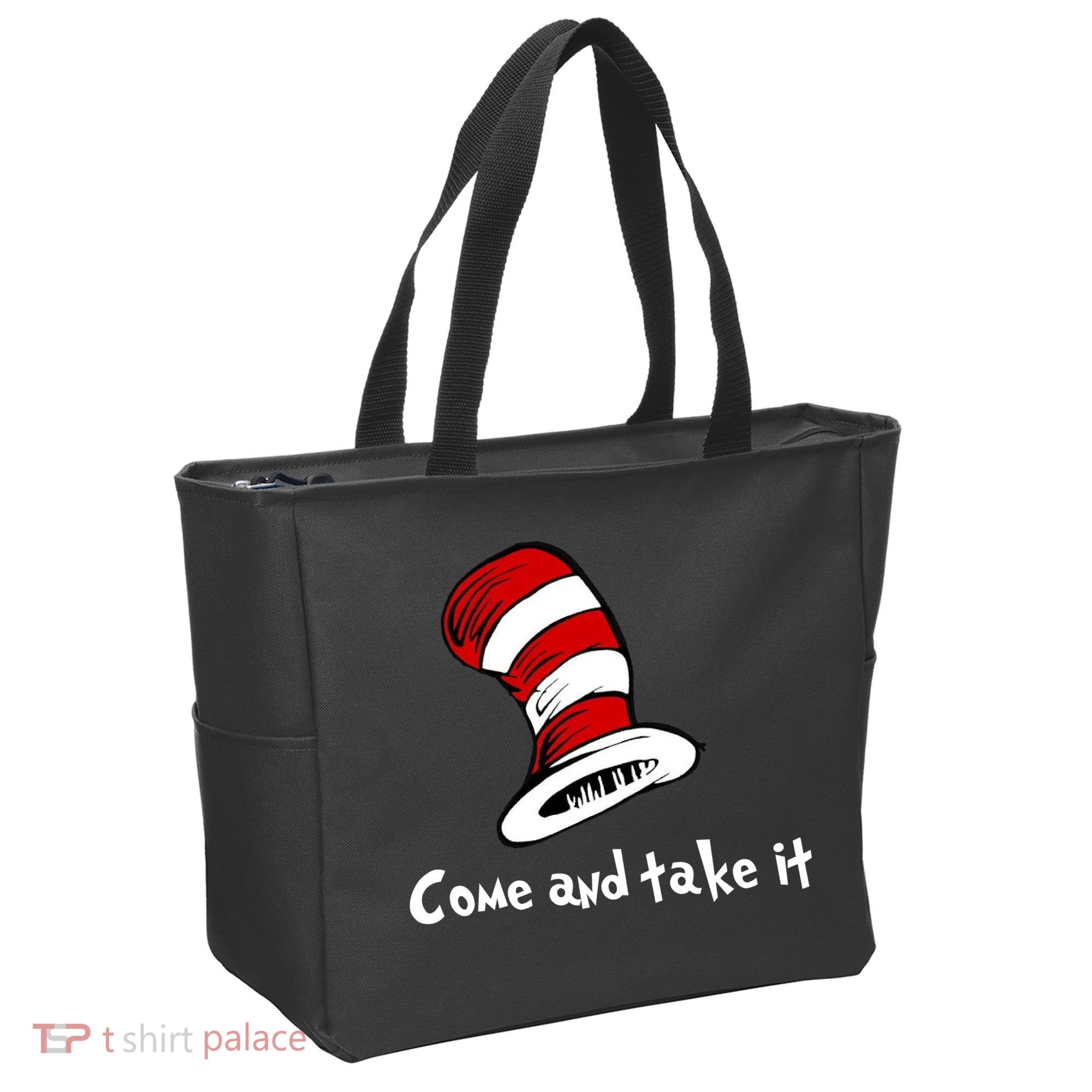 Come And take It Funny Tote Bag