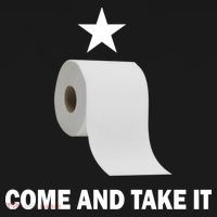 Come and Take It Funny Toilet Paper  Apron thumb 3