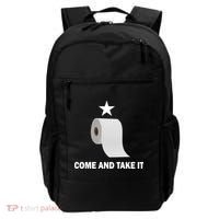 Come and Take It Funny Toilet Paper  Backpack thumb 0