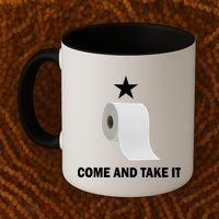 Come and Take It Funny Toilet Paper  Coffee Mug thumb 2