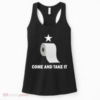 Come and Take It Funny Toilet Paper  Women's Tank Top thumb 0