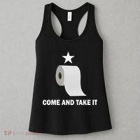 Come and Take It Funny Toilet Paper  Women's Tank Top thumb 3