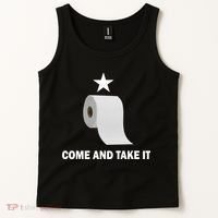 Come and Take It Funny Toilet Paper  Tank Top thumb 2
