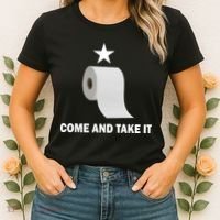 Come and Take It Funny Toilet Paper  Women's T-Shirt thumb 2