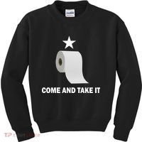 Come and Take It Funny Toilet Paper  Kids Sweatshirt thumb 0