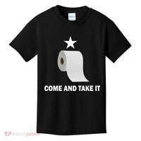 Come and Take It Funny Toilet Paper  Kids T-Shirt thumb 0