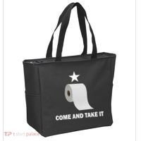 Come and Take It Funny Toilet Paper  Tote Bag thumb 2