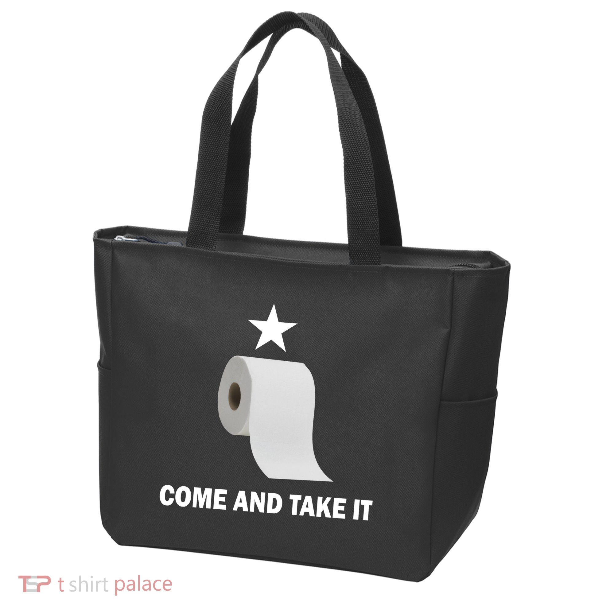 Come and Take It Funny Toilet Paper  Tote Bag
