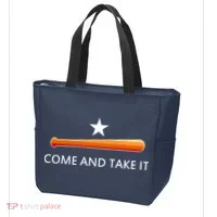 Come and Take It Houston Vintage Baseball Bat Flag Tote Bag thumb 3