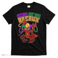 Come At Me Breaux Mardi Gras Crawfish T-Shirt thumb 0