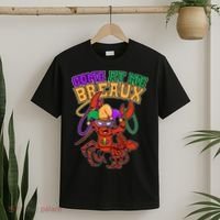 Come At Me Breaux Mardi Gras Crawfish T-Shirt thumb 2