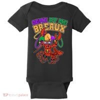 Come At Me Breaux Mardi Gras Crawfish Baby Bodysuit thumb 0