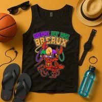 Come At Me Breaux Mardi Gras Crawfish Tank Top thumb 4