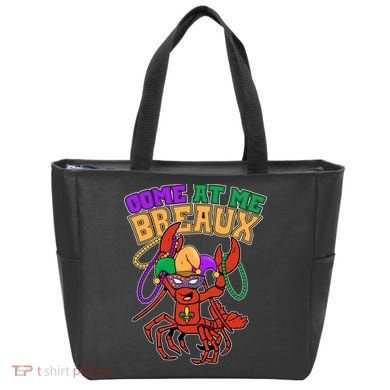 Come At Me Breaux Mardi Gras Crawfish Tote Bag