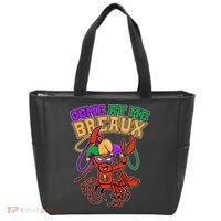 Come At Me Breaux Mardi Gras Crawfish Tote Bag thumb 0