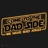 Come To The Dad Side We Have Bad Jokes Hoodie thumb 2