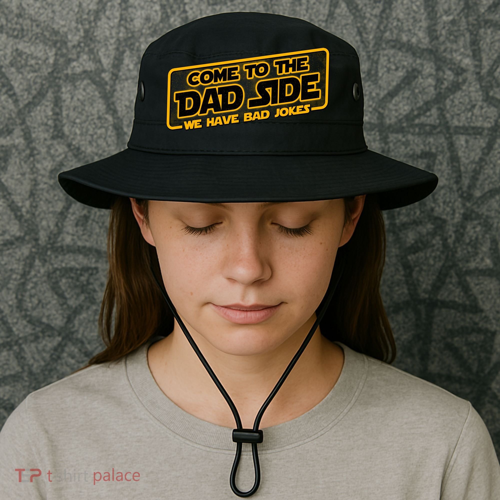 Come To The Dad Side We Have Bad Jokes Bucket Hat