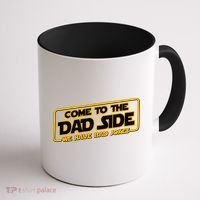 Come To The Dad Side We Have Bad Jokes Coffee Mug thumb 1