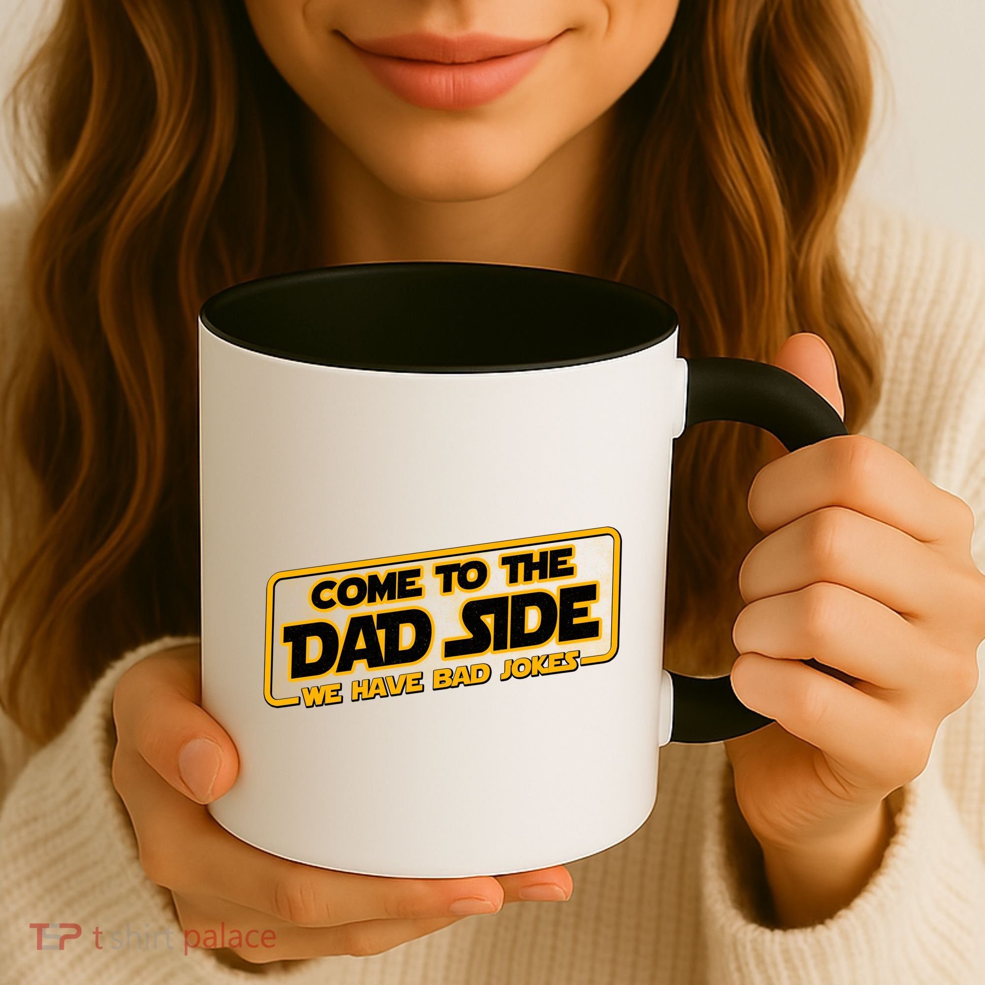 Come To The Dad Side We Have Bad Jokes Coffee Mug