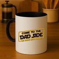 Come To The Dad Side We Have Bad Jokes Coffee Mug thumb 4