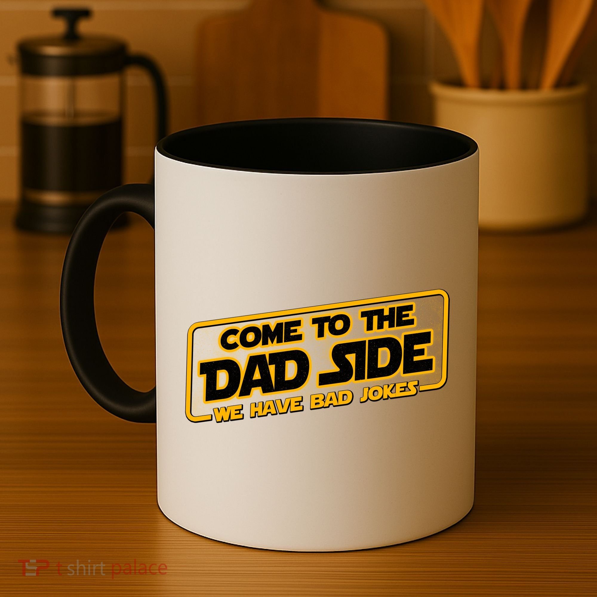 Come To The Dad Side We Have Bad Jokes Coffee Mug
