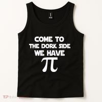 Come To The Dork Side We Have Pi Tank Top thumb 2