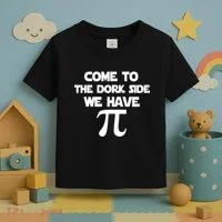 Come To The Dork Side We Have Pi Toddler T-Shirt thumb 3