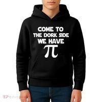 Come To The Dork Side We Have Pi Kids Hoodie thumb 4