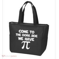 Come To The Dork Side We Have Pi Tote Bag thumb 3