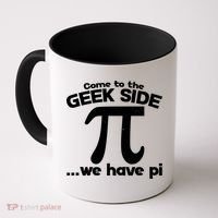 Come To The Geek Side We Have Pi 3.14 Pi Day March 14 Coffee Mug thumb 0