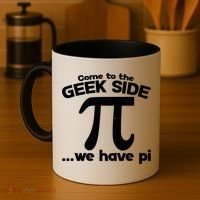 Come To The Geek Side We Have Pi 3.14 Pi Day March 14 Coffee Mug thumb 4