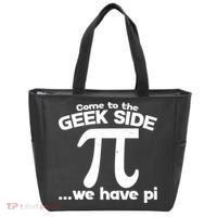 Come To The Geek Side We Have Pi 3.14 Pi Day March 14 Tote Bag thumb 0