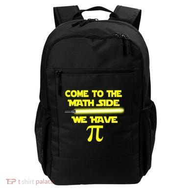 Come To The Math Side We Have Pi Backpack