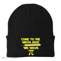 Come To The Math Side We Have Pi Beanie thumb 0