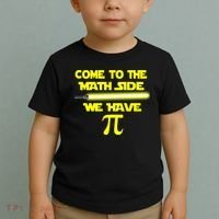 Come To The Math Side We Have Pi Toddler T-Shirt thumb 2