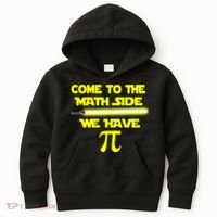 Come To The Math Side We Have Pi Kids Hoodie thumb 0