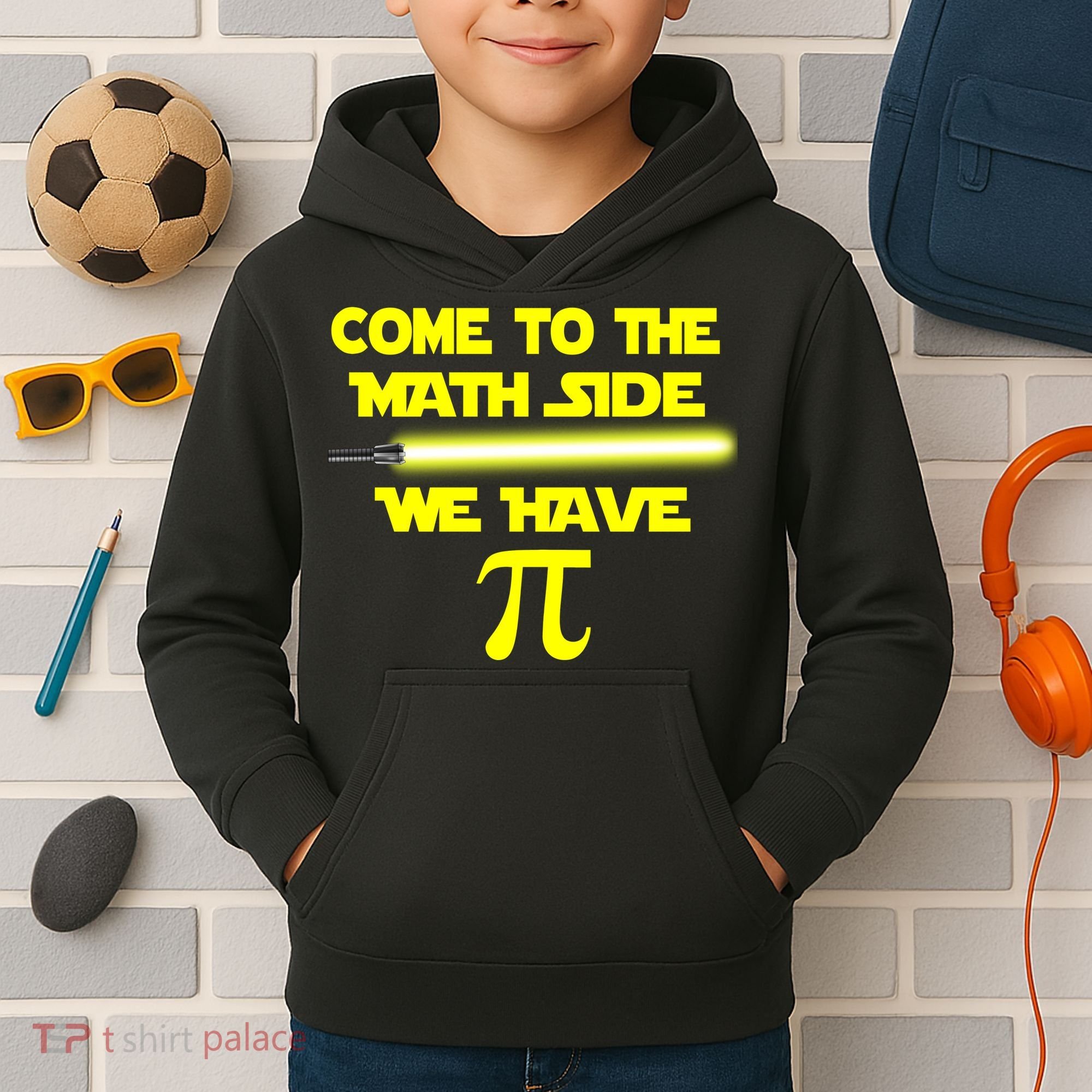 Come To The Math Side We Have Pi Kids Hoodie