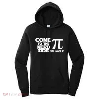 Come To The Nerd Side We Have Pi Women's Hoodie thumb 0