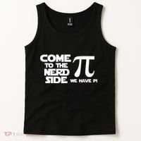 Come To The Nerd Side We Have Pi Tank Top thumb 2