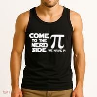 Come To The Nerd Side We Have Pi Tank Top thumb 3