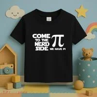 Come To The Nerd Side We Have Pi Toddler T-Shirt thumb 3
