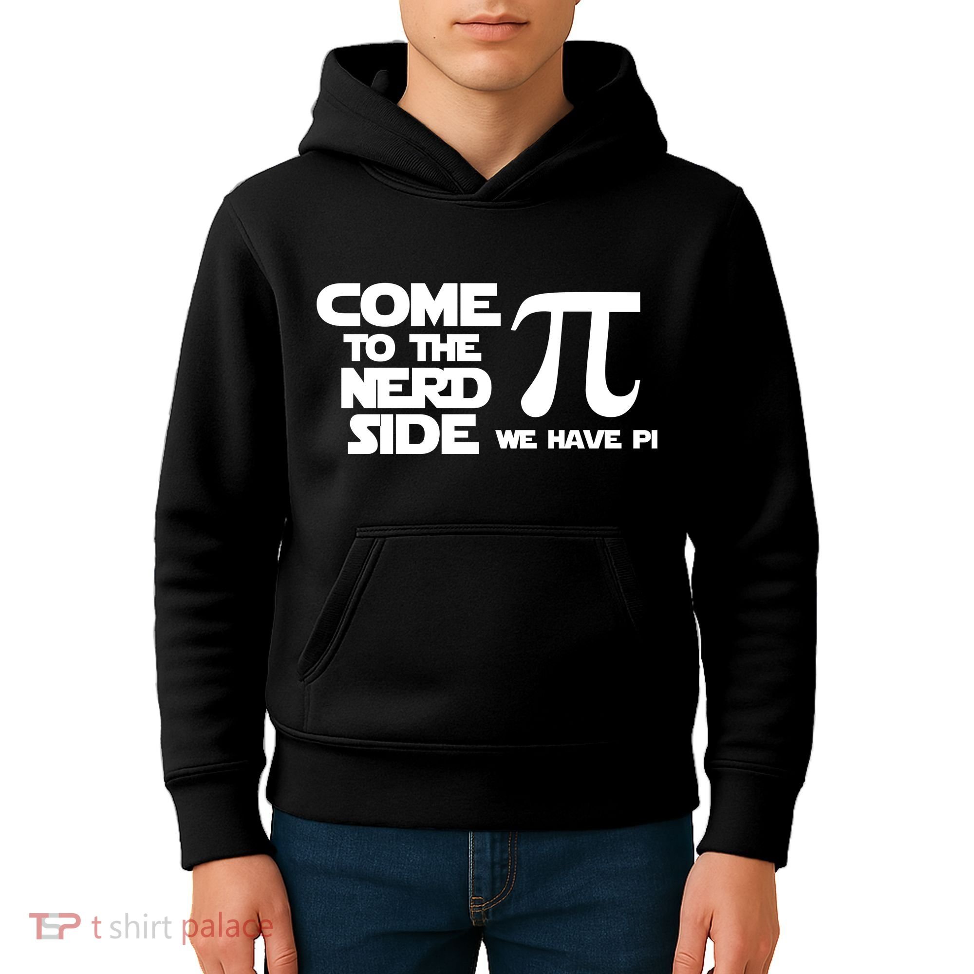 Come To The Nerd Side We Have Pi Kids Hoodie