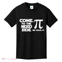 Come To The Nerd Side We Have Pi Kids T-Shirt thumb 0
