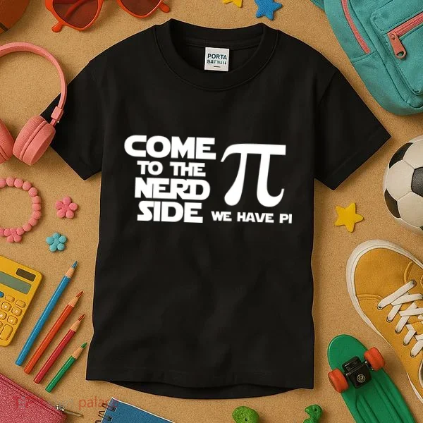 Come To The Nerd Side We Have Pi Kids T-Shirt