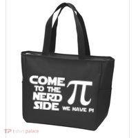 Come To The Nerd Side We Have Pi Tote Bag thumb 3