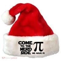 Come To The Nerd Side We Have Pi Santa Hat thumb 0