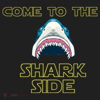 Come To The Shark Side Golf Towel thumb 3