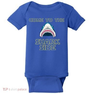 Come To The Shark Side Baby Bodysuit