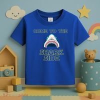 Come To The Shark Side Toddler T-Shirt thumb 3