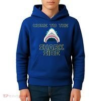 Come To The Shark Side Kids Hoodie thumb 4